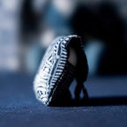 Handmade Wax-Dyed Earphone Storage Bag（Pattern is random）