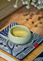 Handmade Wax-Dyed Coaster(5-pack Pattern is random)