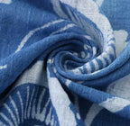 Bamboo Knot Cotton Batik Scarf（Pattern is random）