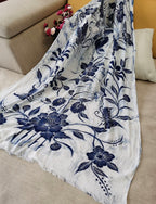 Batik Reverse-Painted Scarf (Random Patterns)