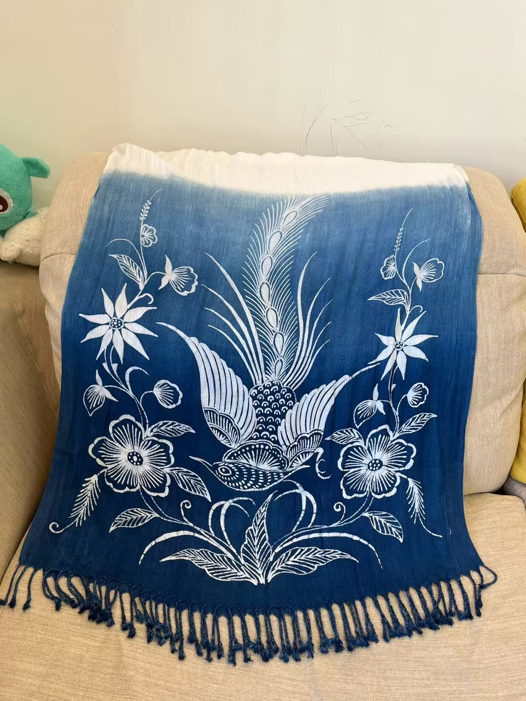 Batik Gradient Scarf