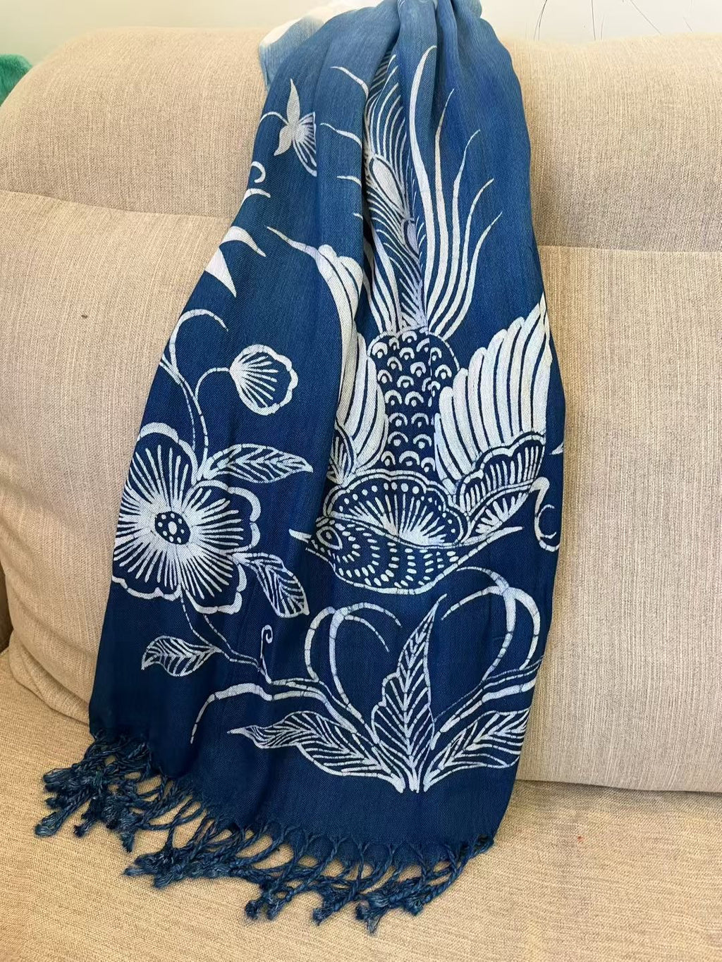 Batik Gradient Scarf