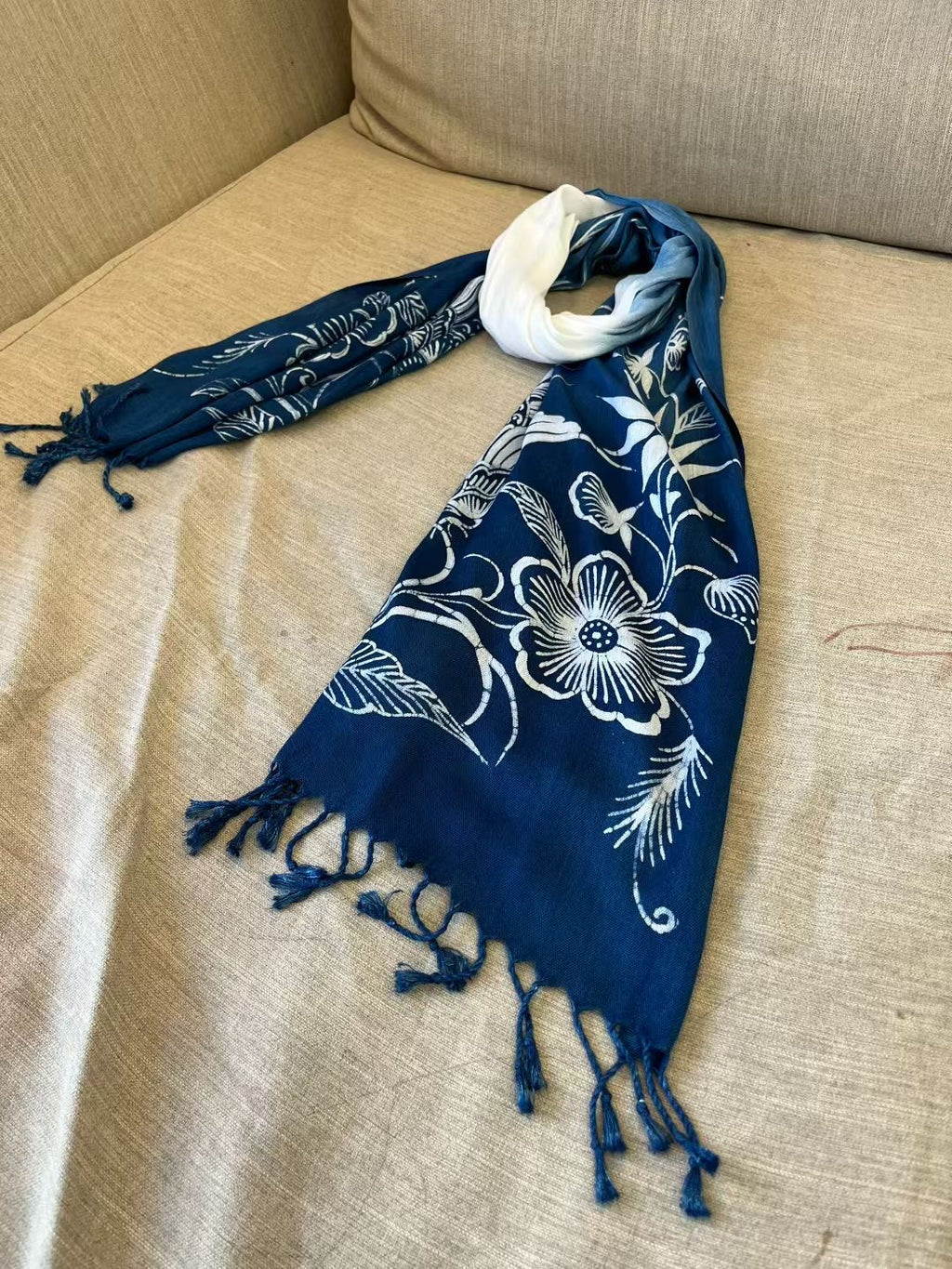 Batik Gradient Scarf