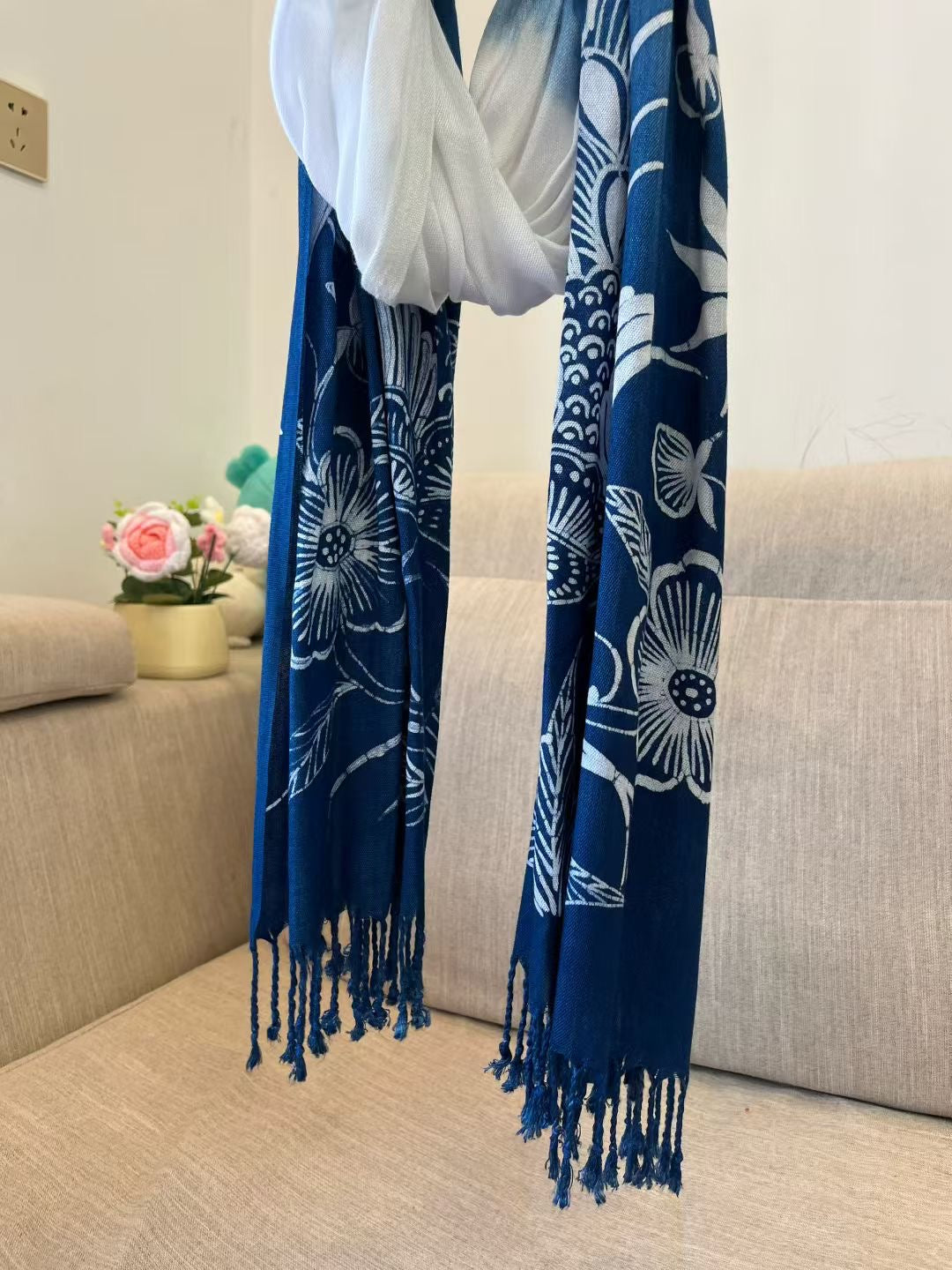 Batik Gradient Scarf