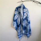Tie-dyed scarf