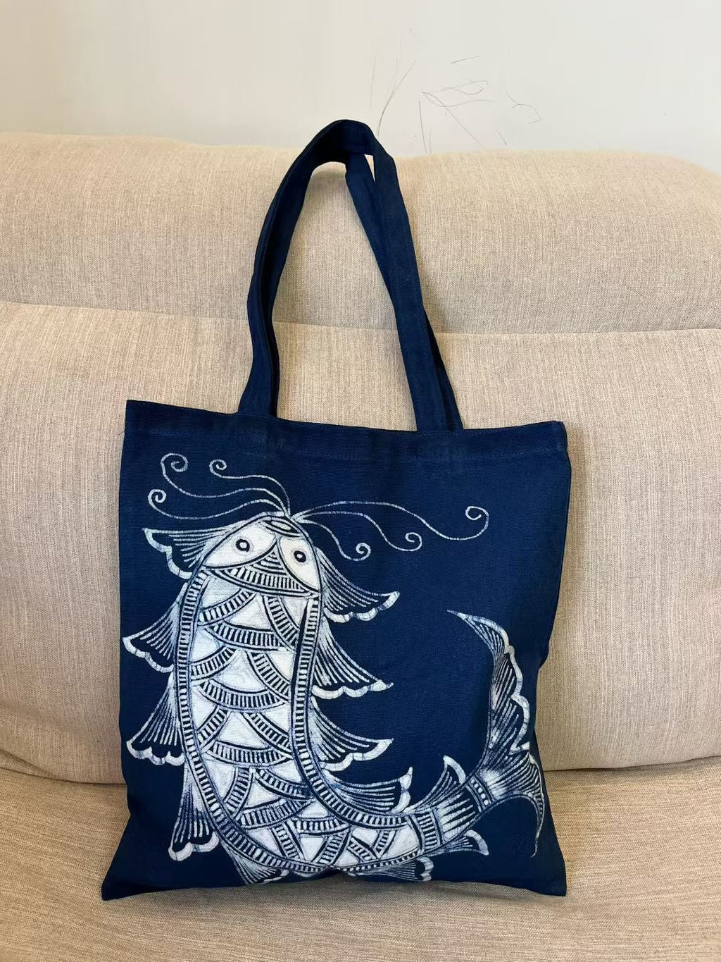 Batik Handbag (Fish Pattern)