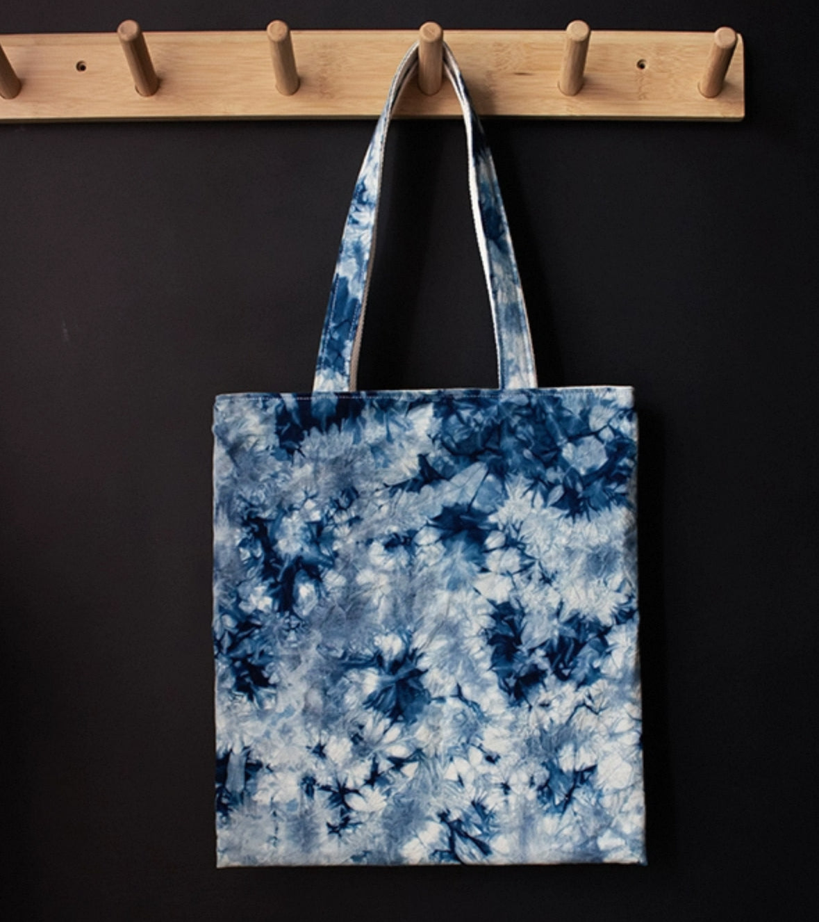 Tie-dye tote bag（Pattern is random）