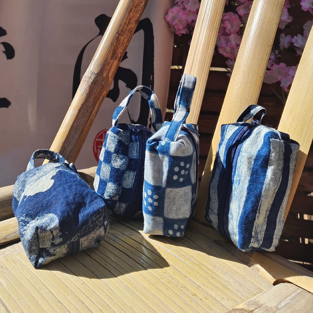 Two batik coin purses (random patterns)