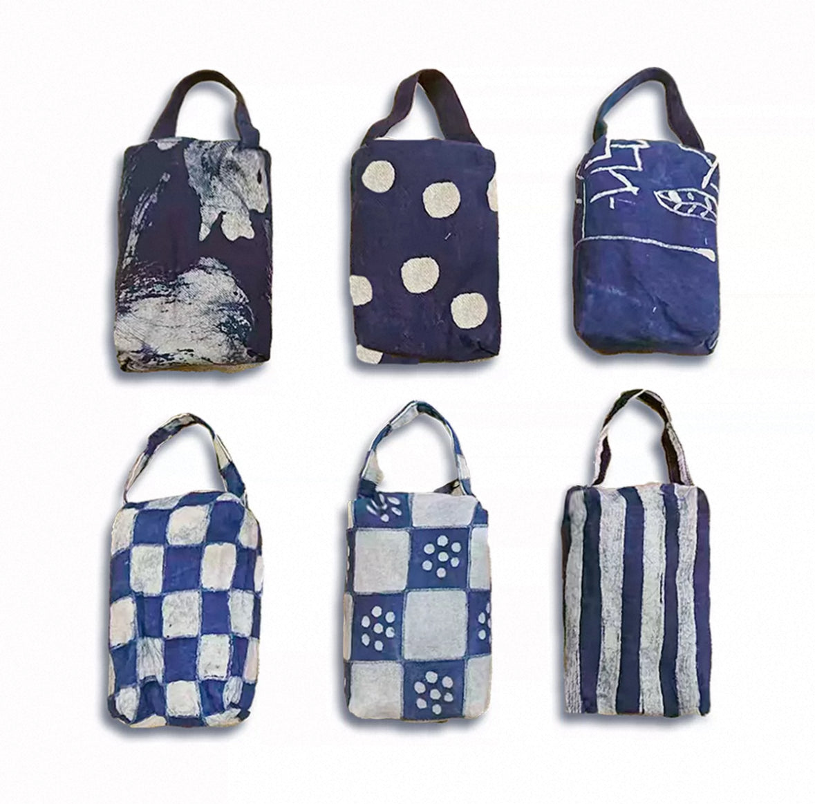 Two batik coin purses (random patterns)