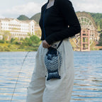 Batik Fish Pattern Crossbody Bag（Pattern is random）
