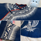 Master's creation Batik ethnic costumes