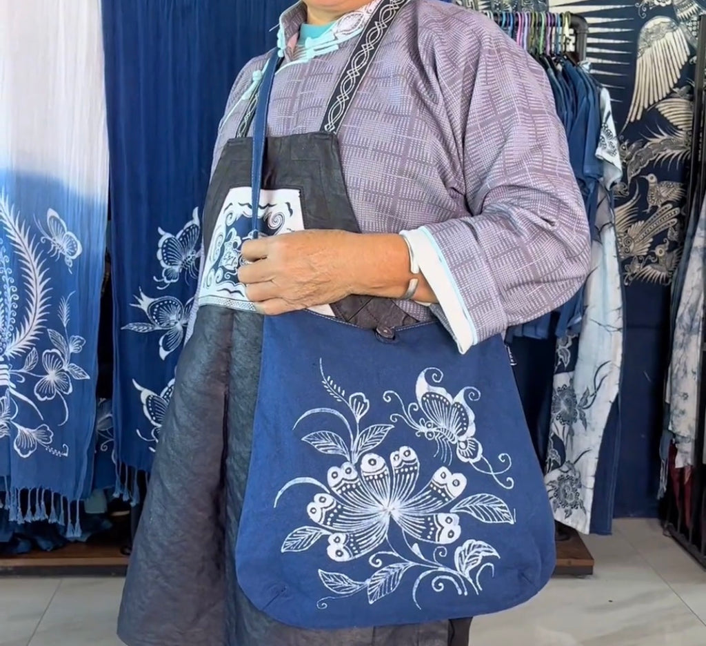 Batik Crossbody Bag
